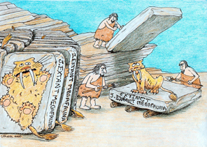 New research suggests that extinction of Late Quaternary large mammals may have been related to an early ICZN requirement recommending distribution of a reasonable number of syntypes of each newly described taxon.
